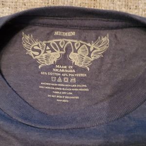 Savvy Shirts - Pillsbury Doughboy Poke Me Men's med t-shirt blue Savvy Shirts - Pillsbury Doughboy Poke Me Men's med t-shirt blue